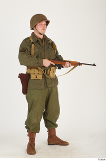 U.S.Army uniform World War II. - Technical Corporal - poses…